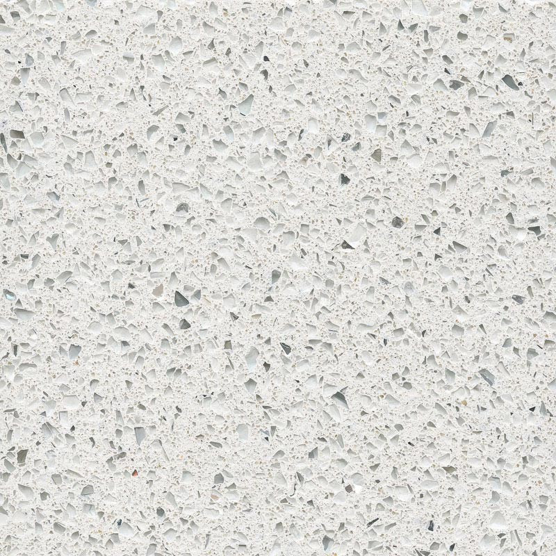 Plan de travail en Quartz Silestone Blanco stellar 13